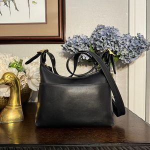 Vintage coach legacy small zip bag #9136